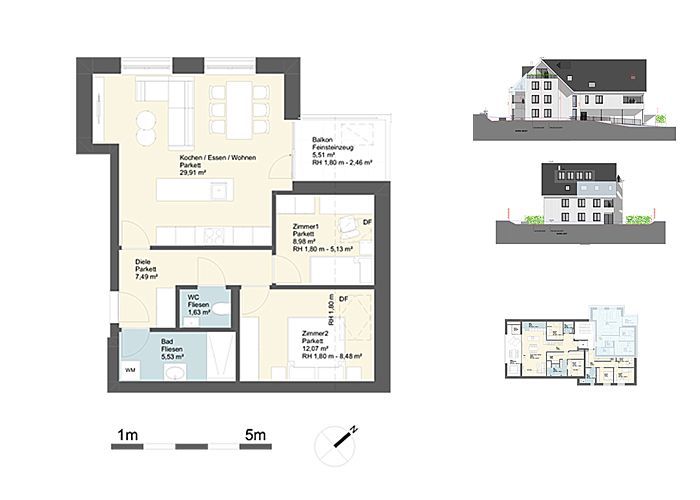 WA Mühlegasse Dornbirn, Top 9, ZEITPUNKT GU GmbH