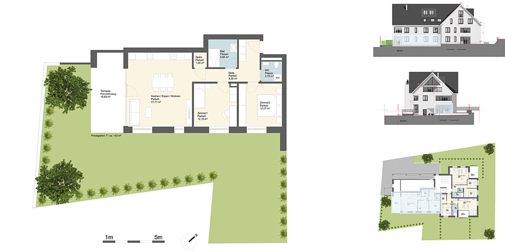 WA Mühlegasse Dornbirn, Top 1, ZEITPUNKT GU GmbH