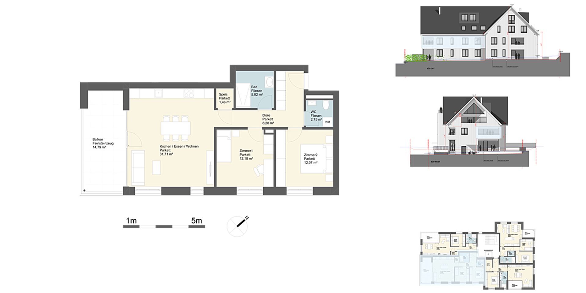 WA Mühlegasse Dornbirn, Top 5, ZEITPUNKT GU GmbH