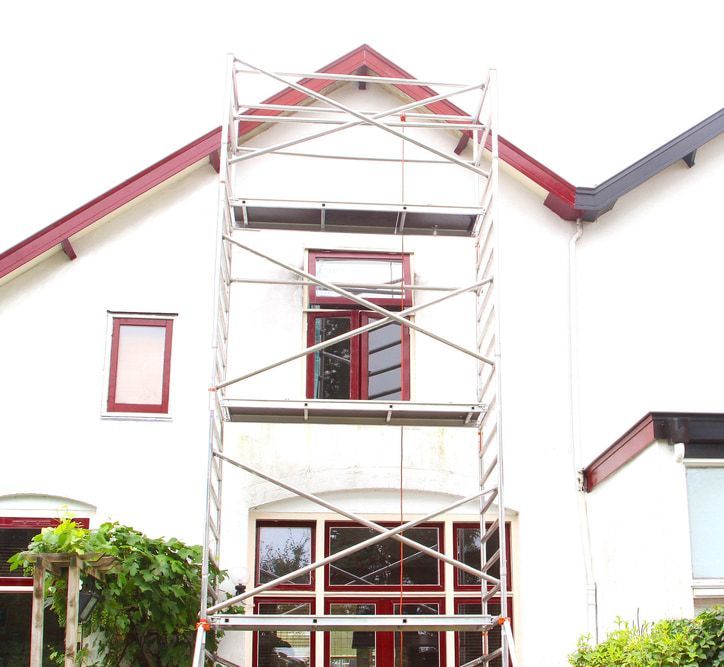 Scaffolding for Exterior Painting — Painters in Denman Prospect, ACT