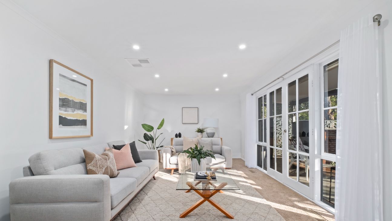 Painting a House Wall — Painters in Denman Prospect, ACT