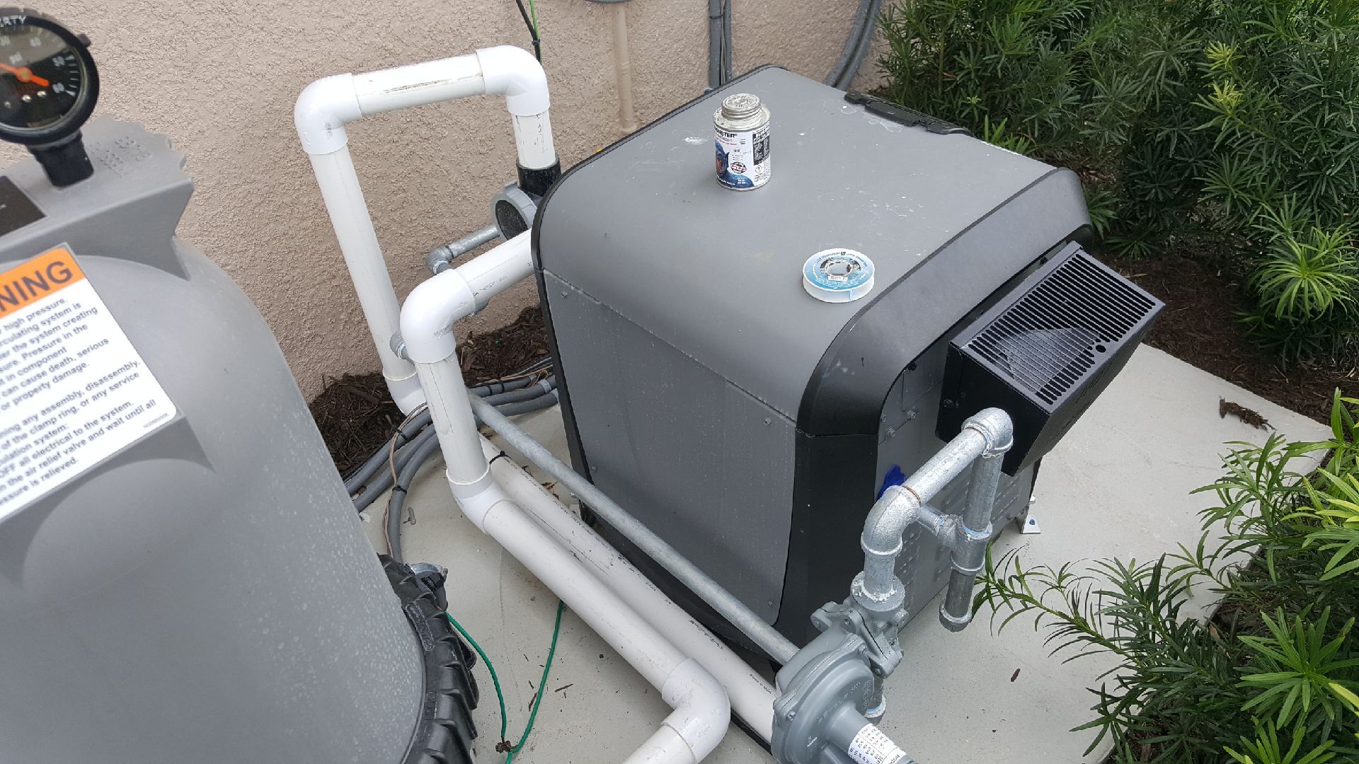 Pool Heater — Naples, FL — First Class Plumbing of Florida, Inc.