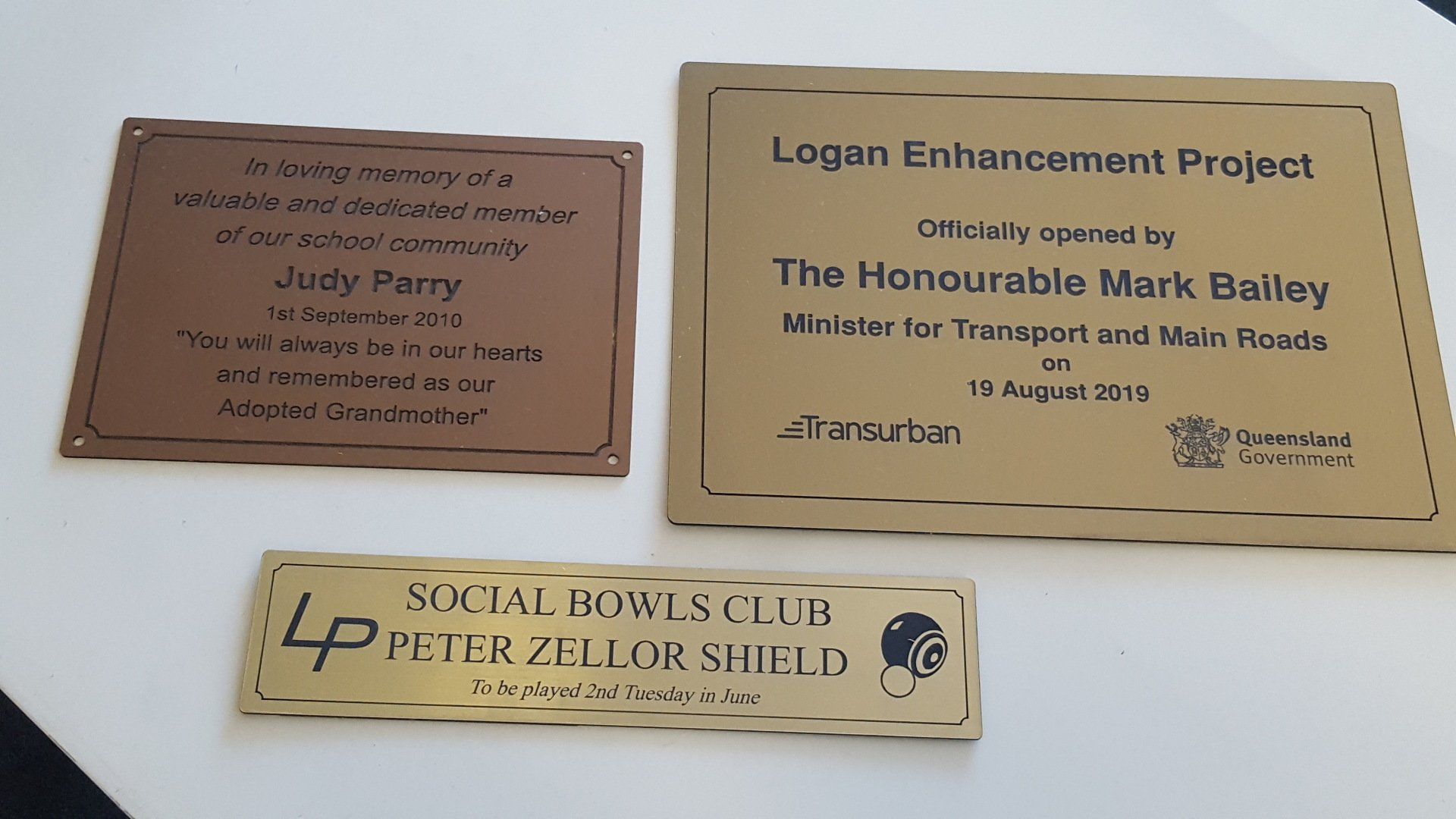 Laser Engraved Plate