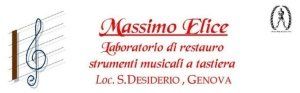 Massimo Elice Laboratorio di Restauro strumenti musicali Genova