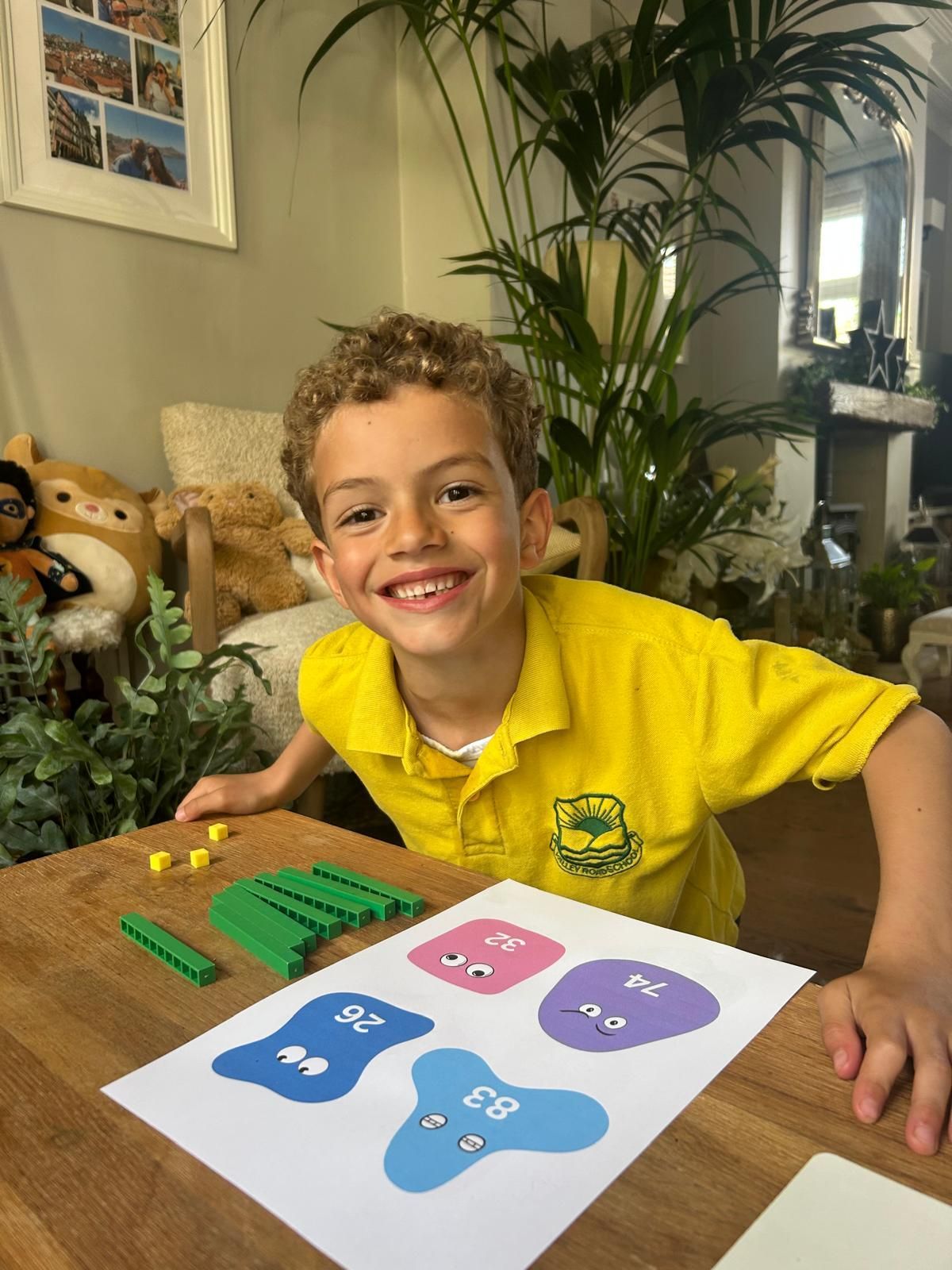 primary english and maths tutoring session 