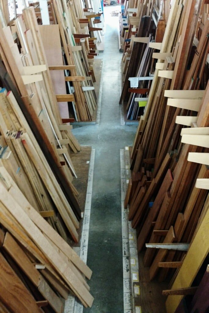 Hardwood Stocked in Warehouse — Hardwoods & Specialty Woods in Everett, WA