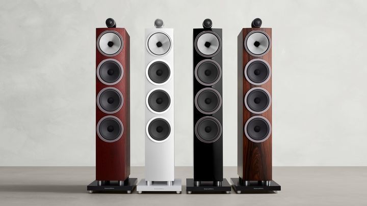 Three Speakers Are Sitting Next to Each Other on a Table — Complete Audio in Maroochydore, QLD