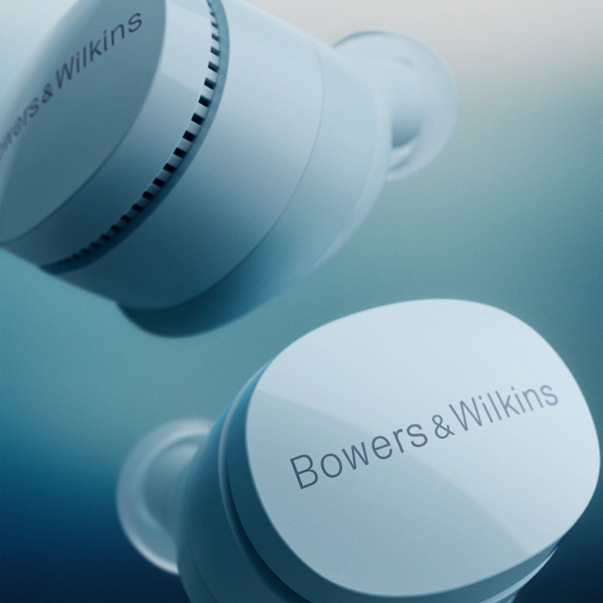A Pair of White Bowers & Wilkins Ear Buds — Complete Audio in Maroochydore, QLD