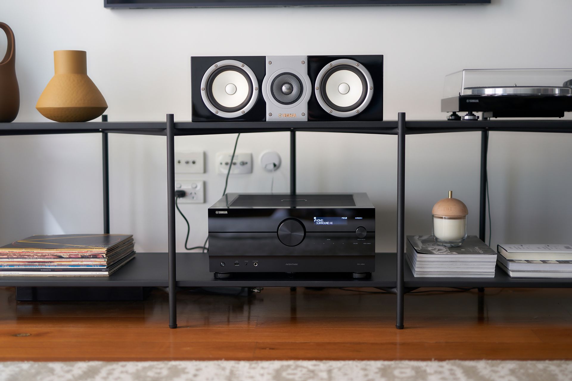 A Speaker Sitting On A Shelf — Complete Audio in Maroochydore, QLD