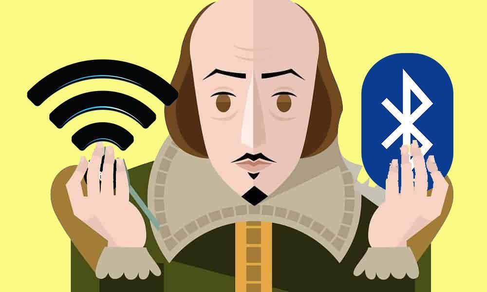 A Cartoon Holding a Bluetooth Symbol and a Wi-Fi Symbol — Complete Audio in Maroochydore, QLD