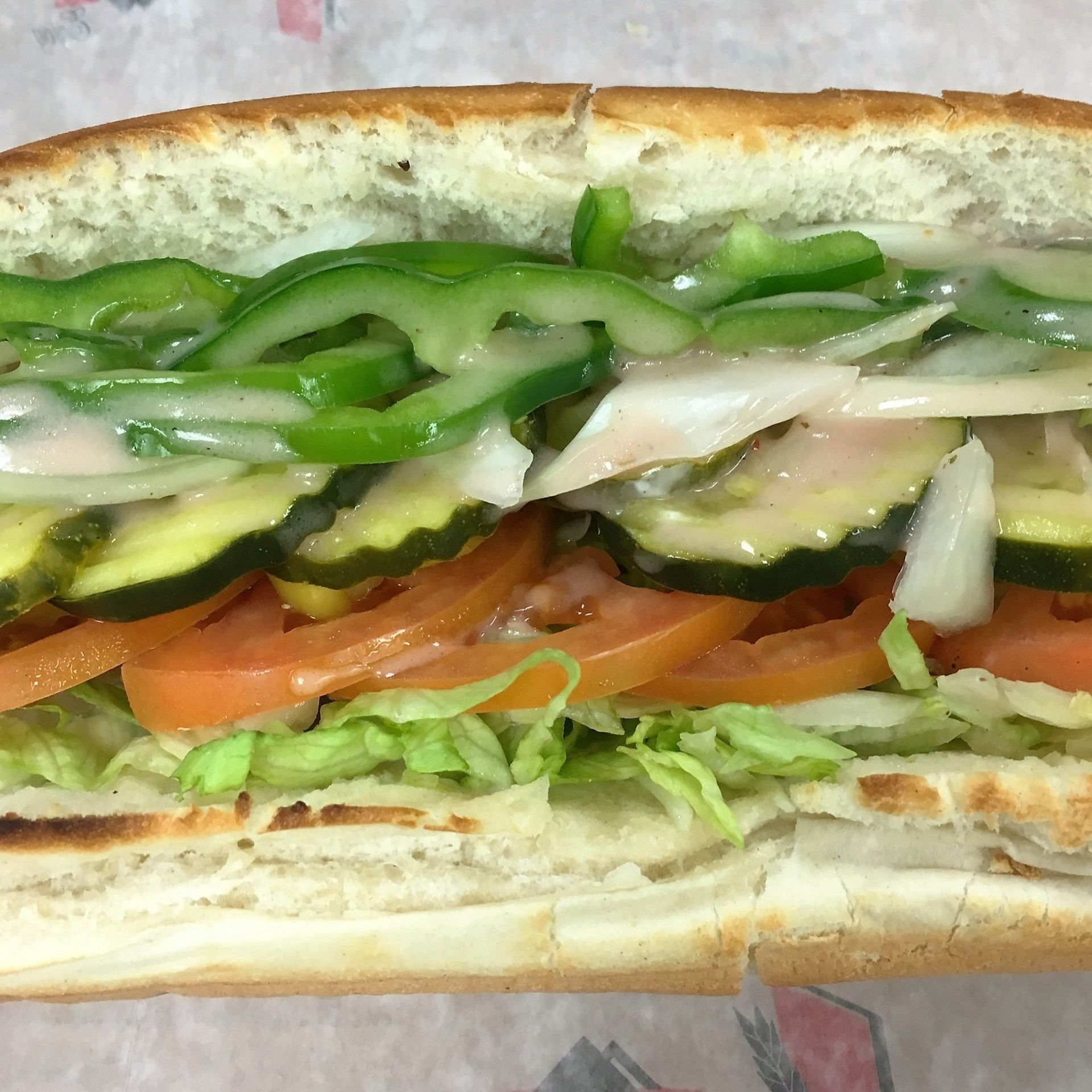 cold veggie grinders