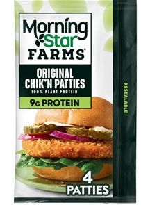 image of Morning Star brand vegan chicken patties