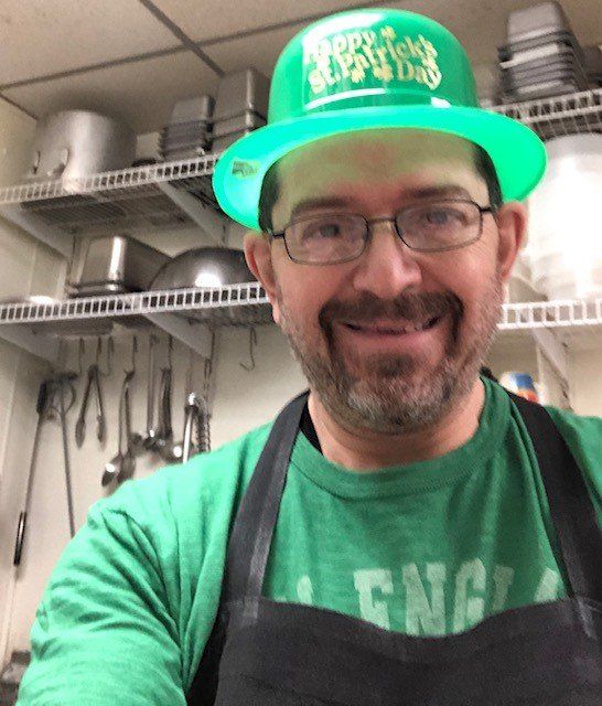 st patrick's day at pizza palace