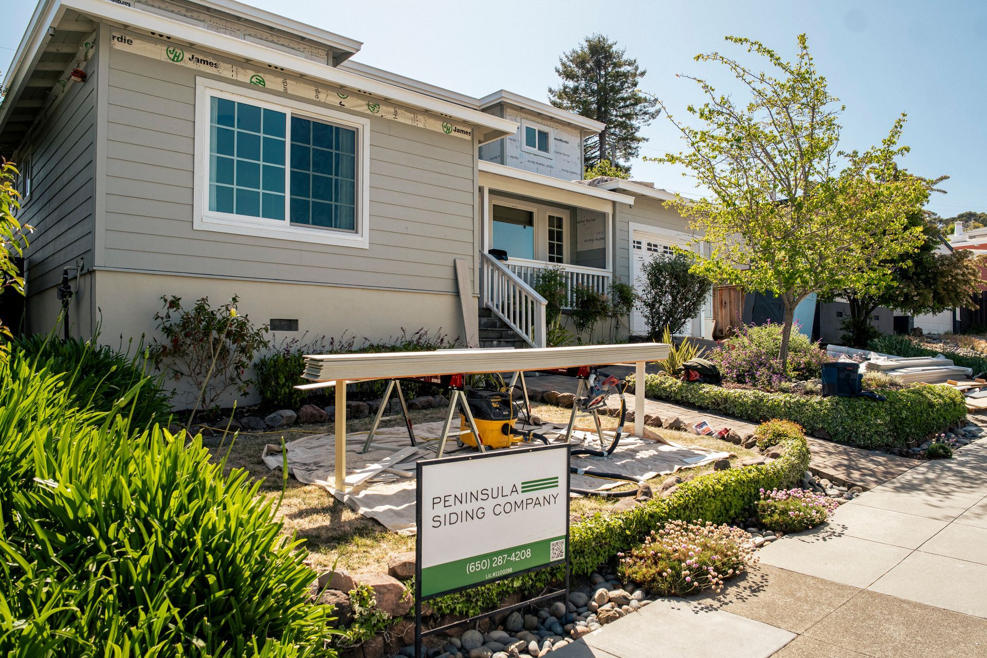 siding replacement san mateo Magnolia homes james hardie fiber cement