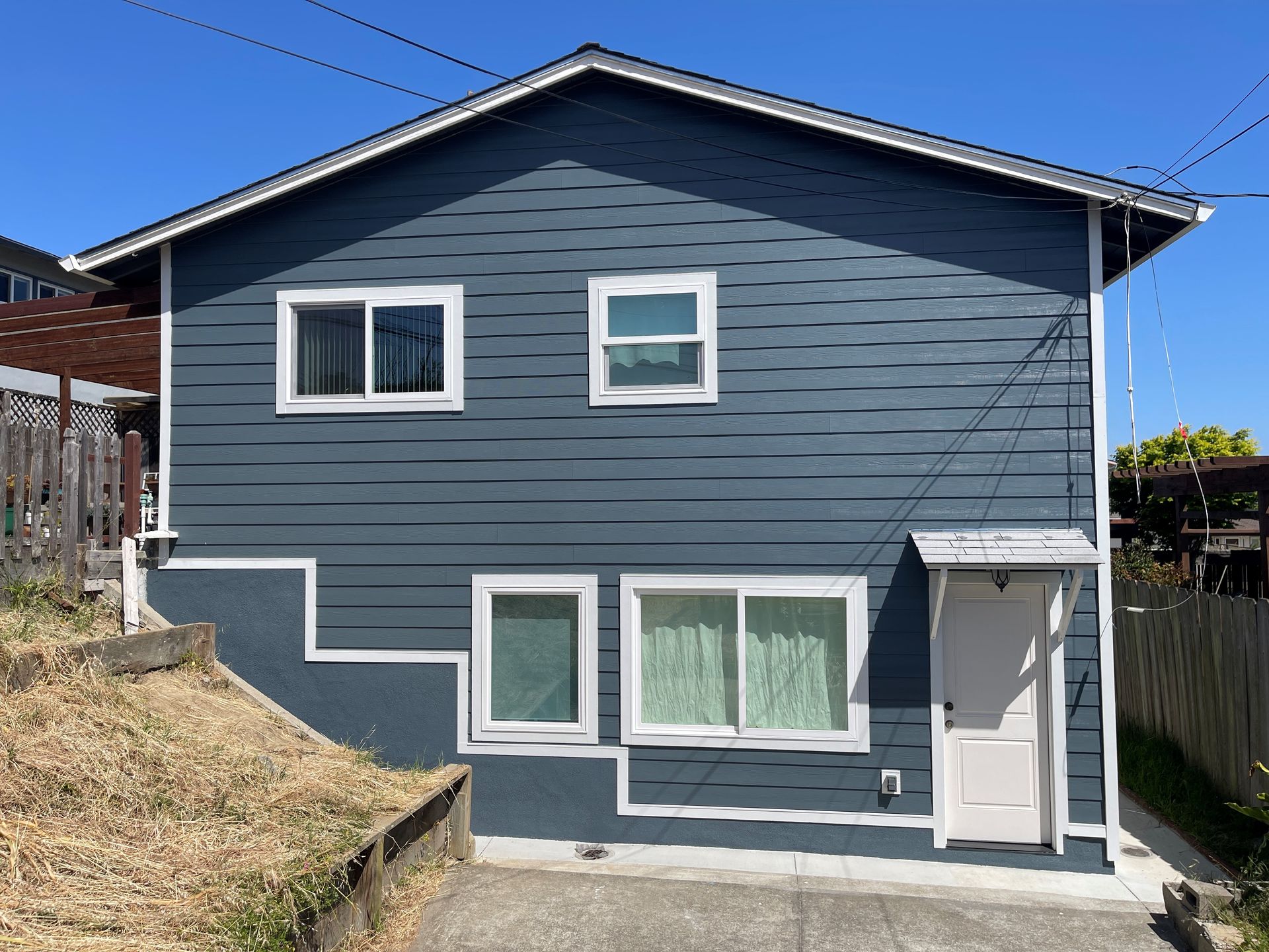 woodside vacation home summer house cedar valley wood siding shingles replacement repair 