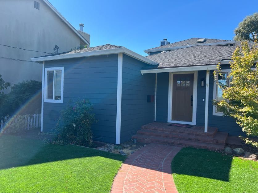 fiber cement siding bay area james hardie redwood city lap siding repair replacement mondern home