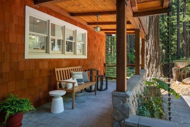 siding installation bay area woodside cabin vacation home real wood siding shingles cedar valley 