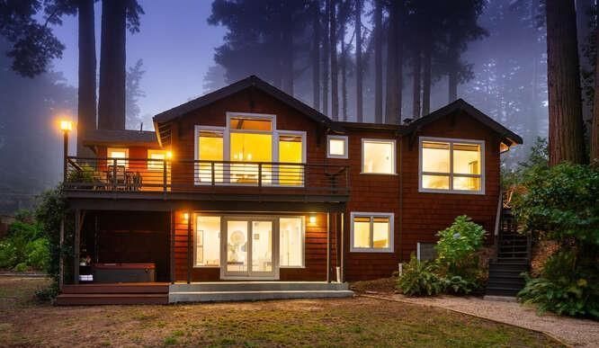 siding installation bay area woodside cabin vacation home real wood siding shingles cedar valley 