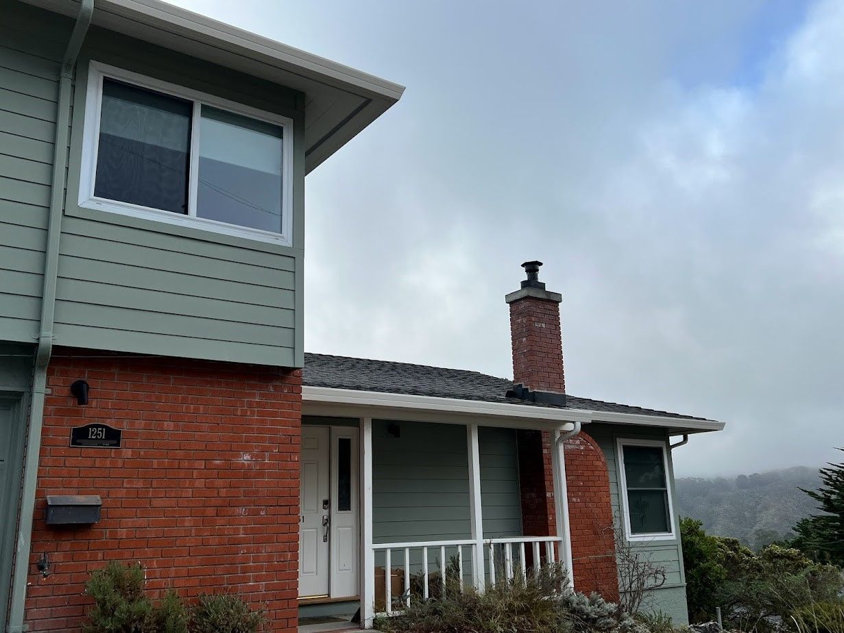 siding installation bay area half moon bay multi unit family home james hardie shingles lap siding montara