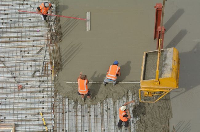 concrete workers
