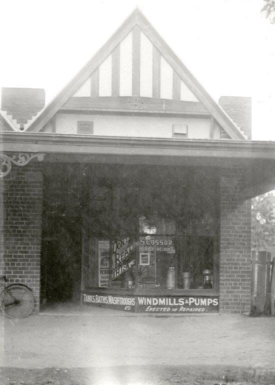 Vintage Photograph of the A.T. Jones Store — Pumps Sales & Repairs in Albury, NSW