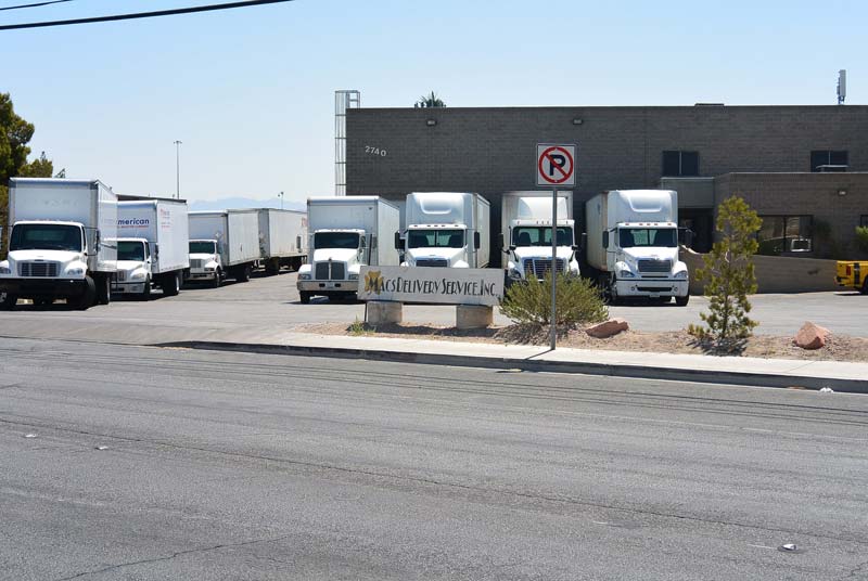 Delivery truck store front —Delivery Service in Las Vegas, NV