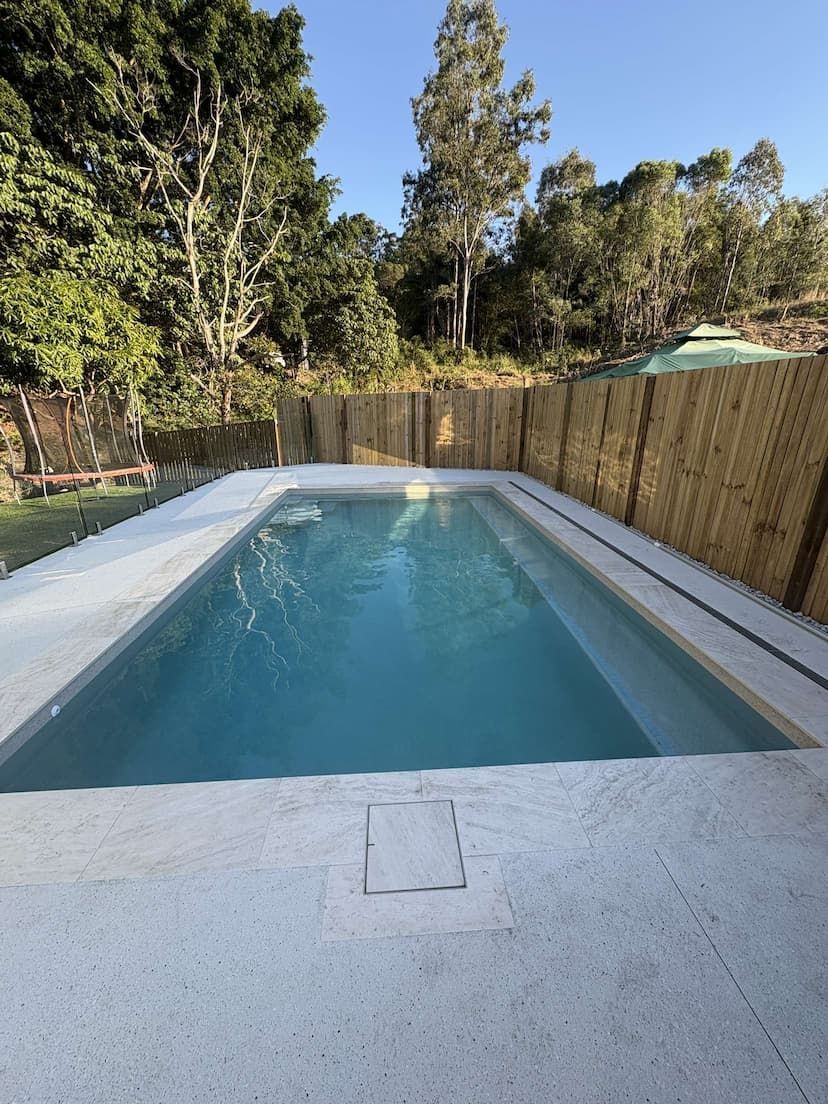 A nice concrete pool