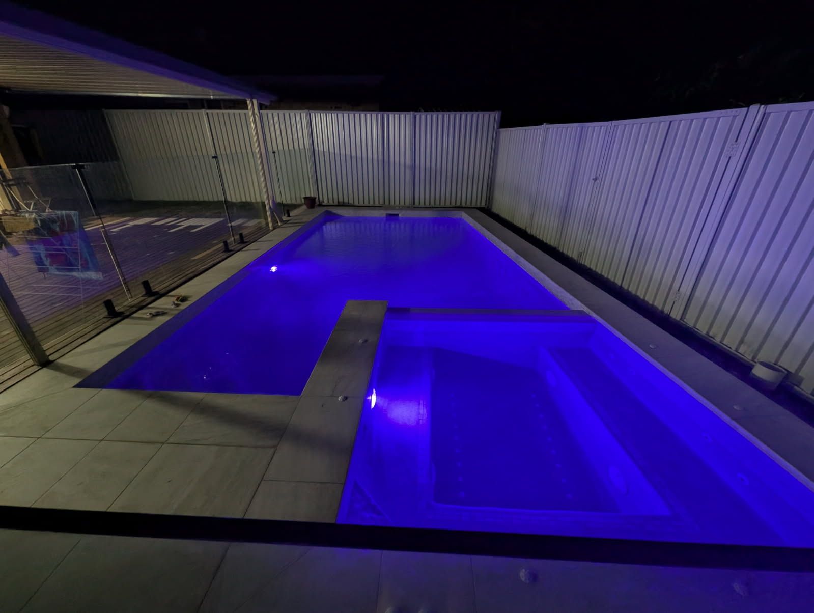 A finished new gold coast pool build