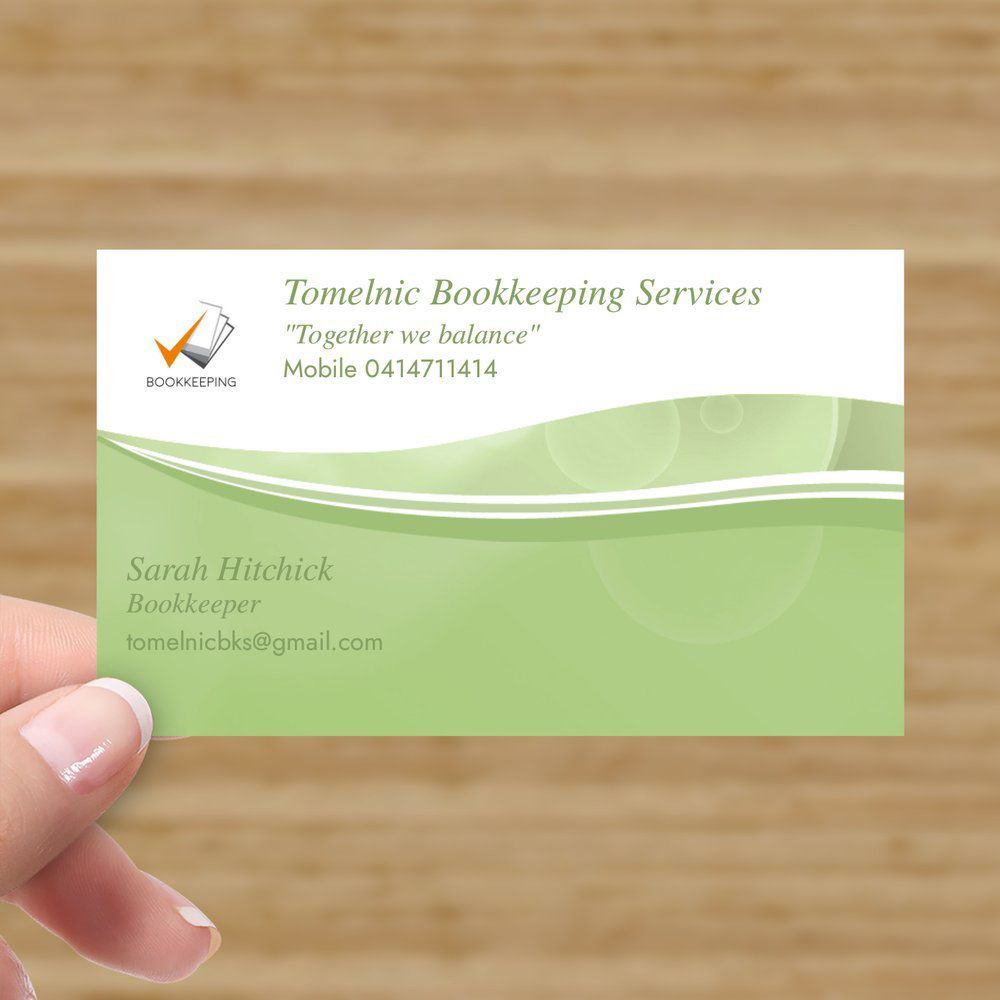 Business Card | Klemzig, SA | Tomelnic Bookkeeping Services