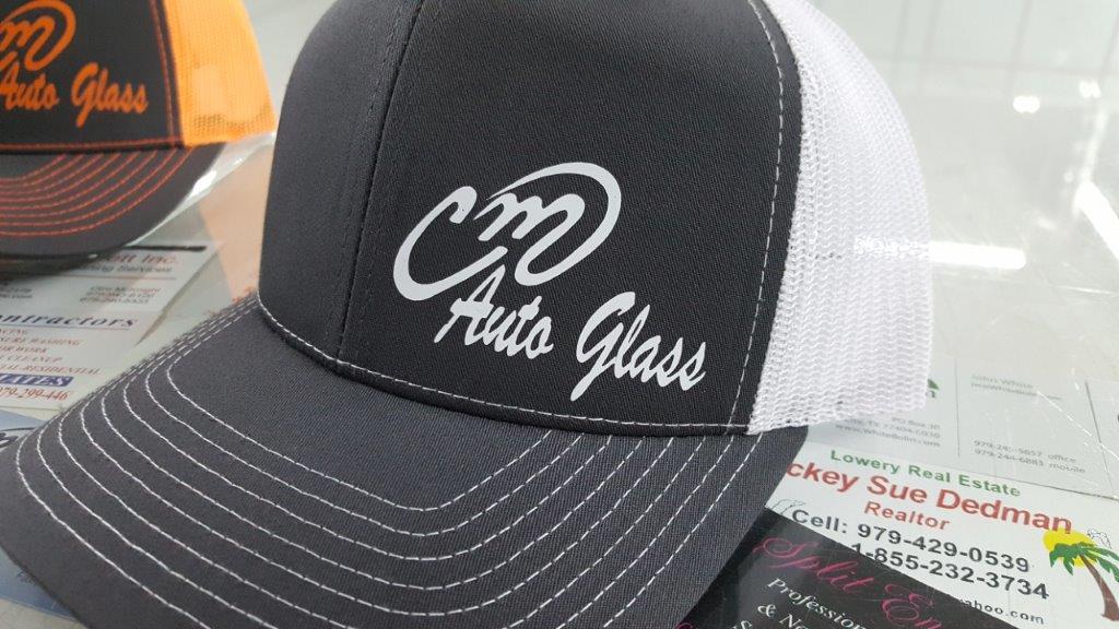 Custom printed cap — Bay City, TX — CM Auto Glass Inc. & Sign Works