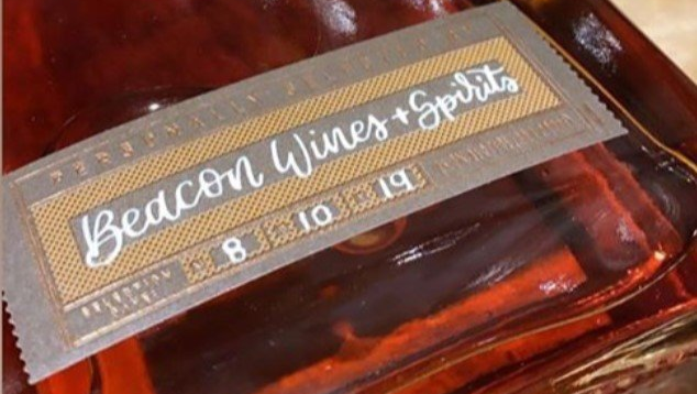 Woodford Reserve Calligraphy Bottle