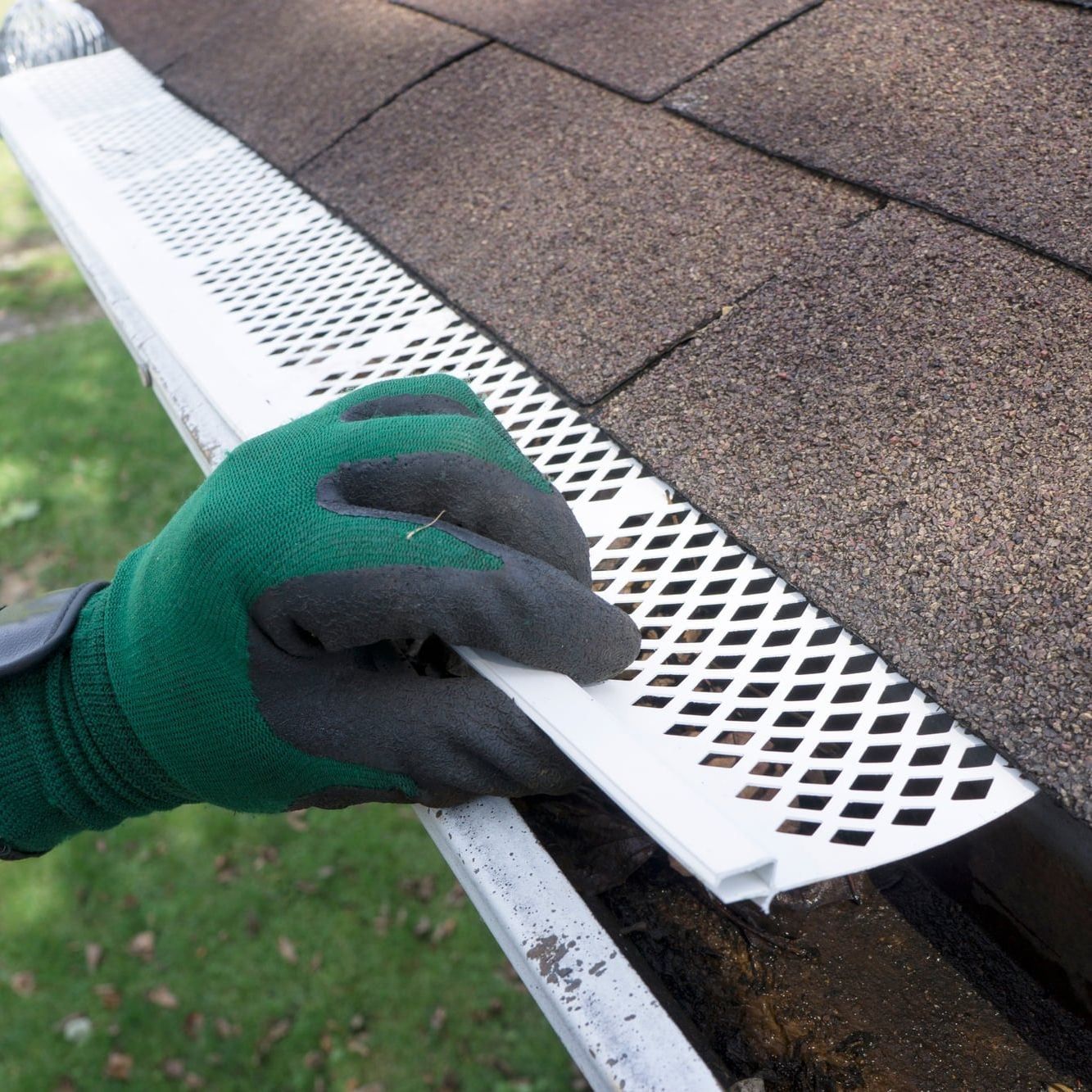 Gutter guard installation