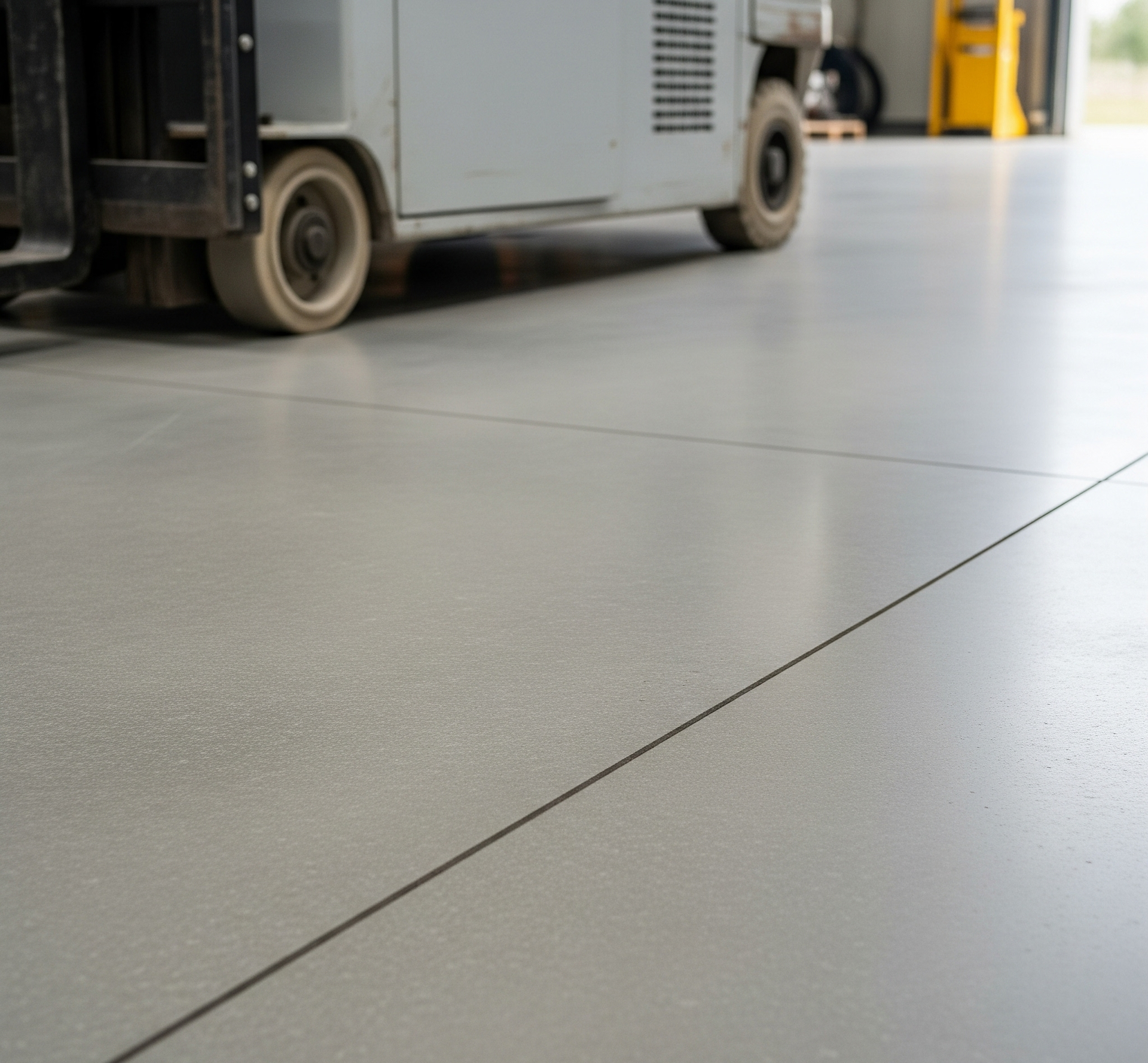 Durable, high-performance concrete flooring for industrial and commercial warehouses, expertly finished by Pro Concrete Summerville.