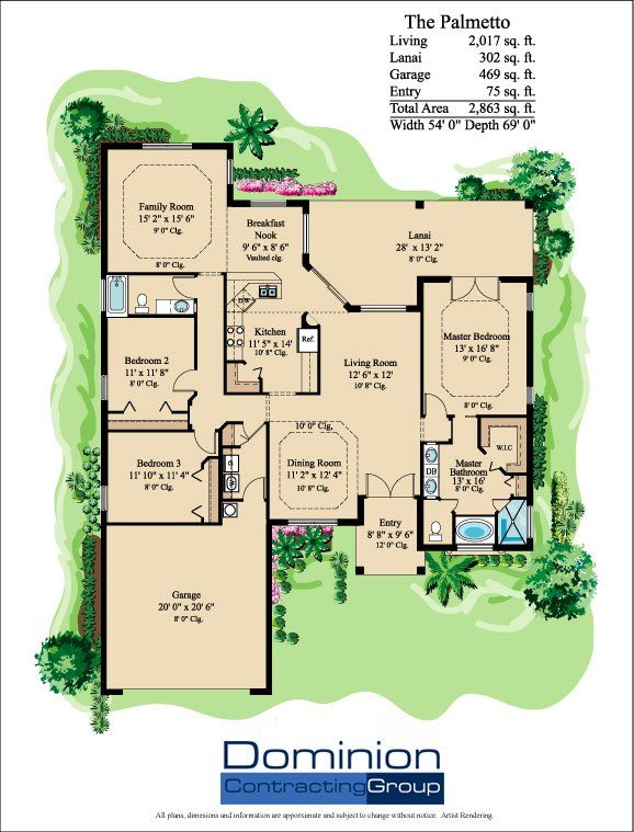 Plan — The Palmetto in Naples, FL