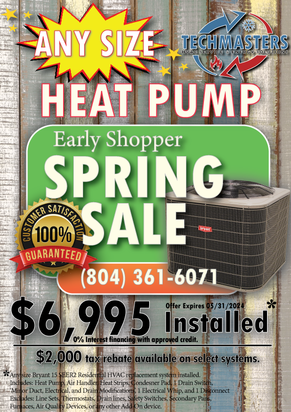 Image of spring HVAC Sale Event