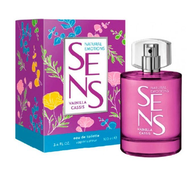 SENS NATURAL VAINILLA CASSIS x 100ml