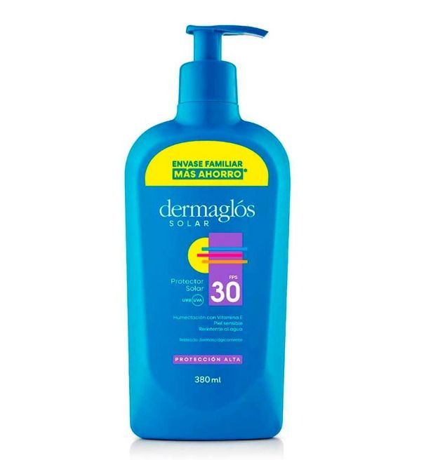 Dermaglos protector solar, mas ahorro