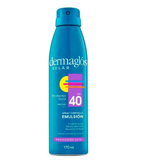Dermaglos linea solar spray x170ml