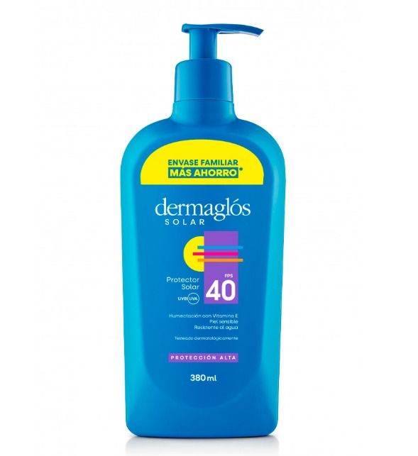 Dermaglos protector solar, mas ahorro