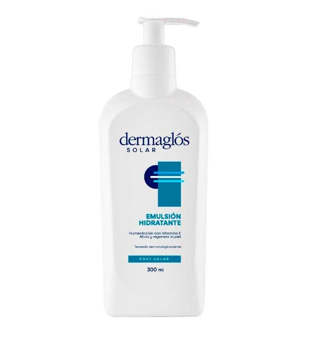 Dermaglos solar, hidratación emulsión x300ml