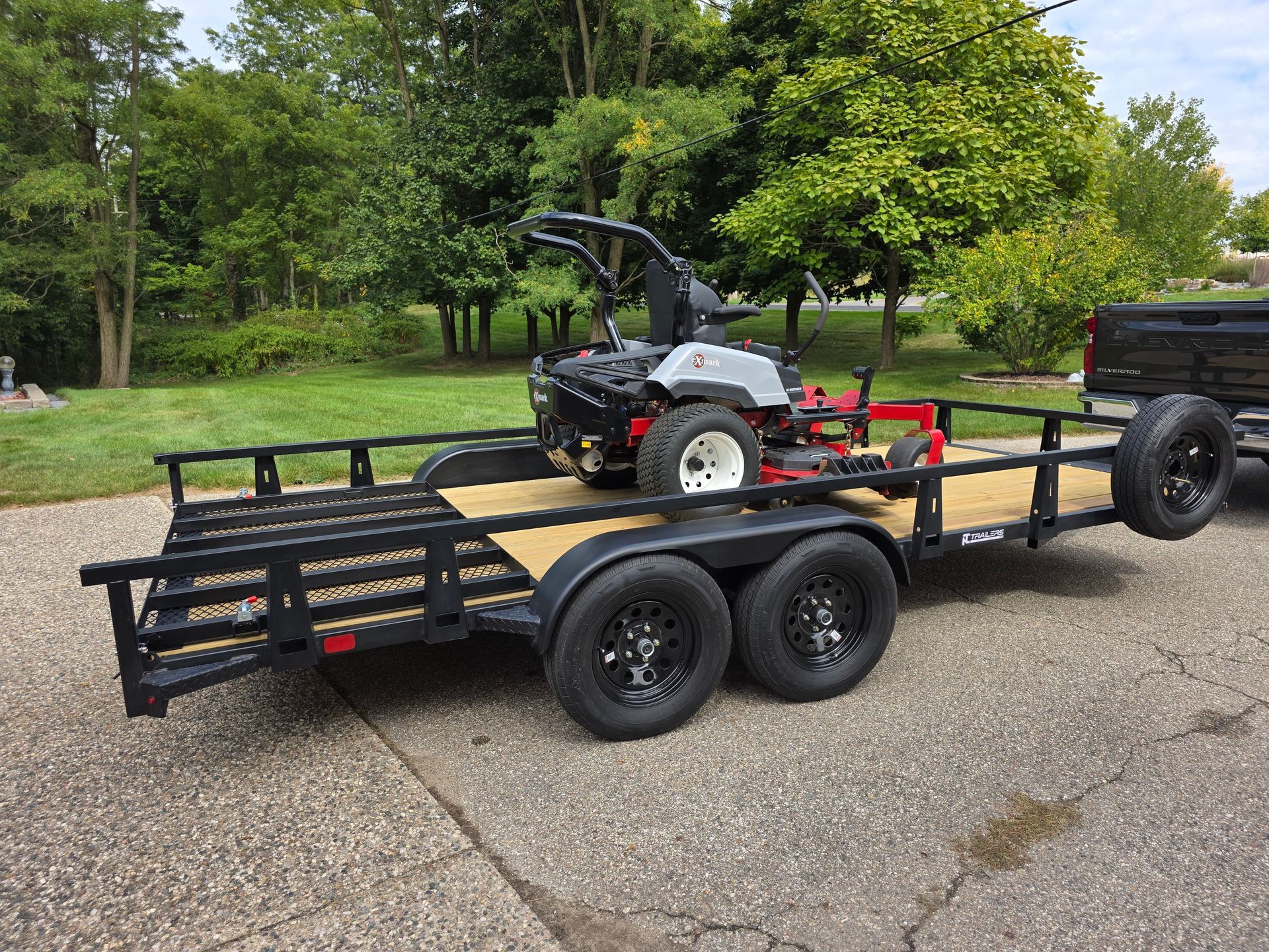 Tandem Steel Utility HTC Trailer