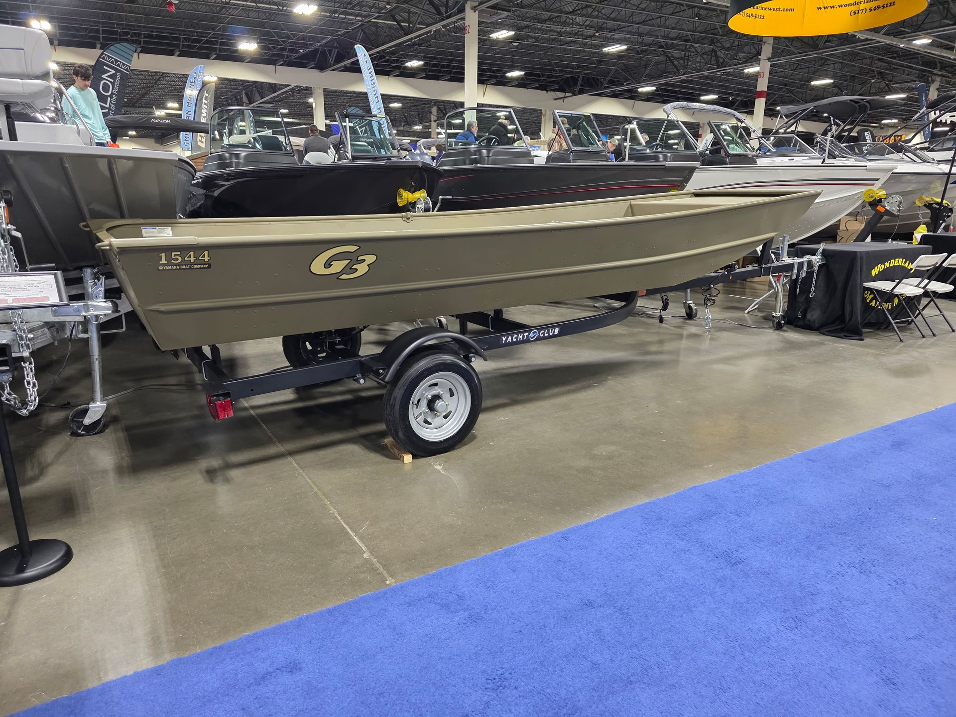 Yacht Club Boat trailer