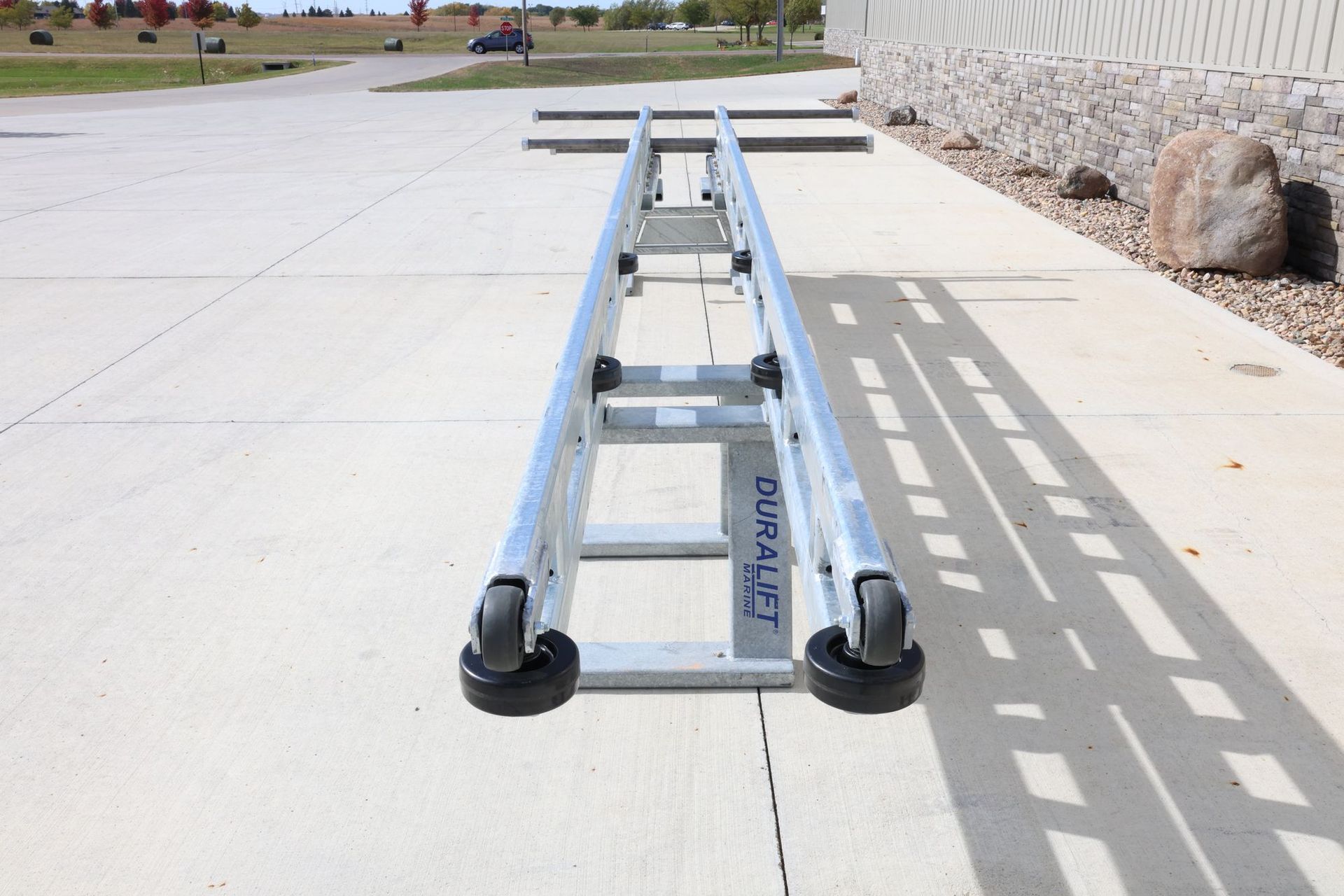 pontoon boat fork lift attachments