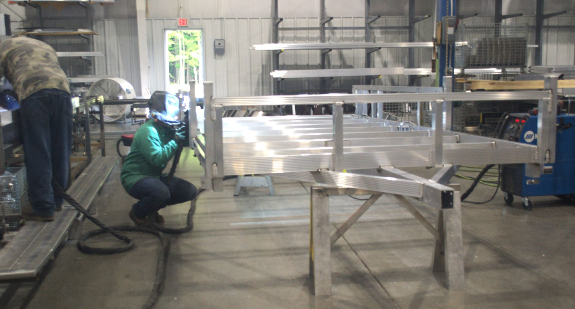 Assembly production sport haven trailers