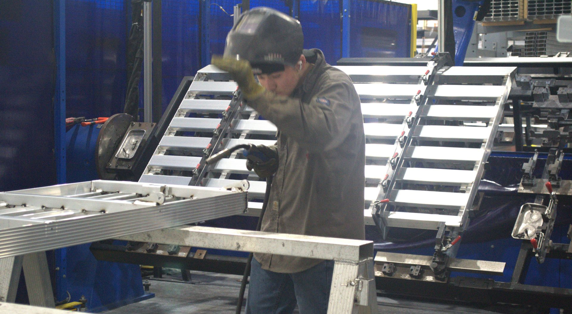 Assembly production sport haven trailers