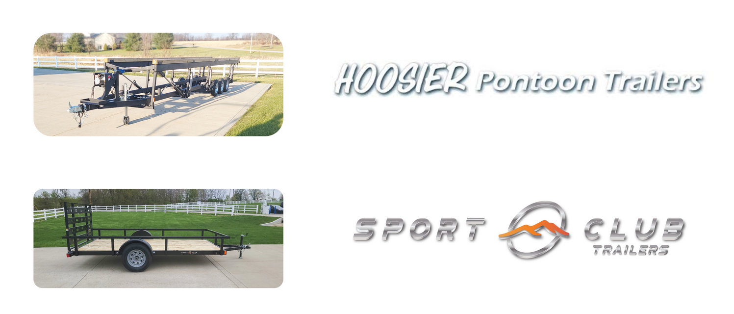 sport club trailers logo and photo hoosier trailer with logo