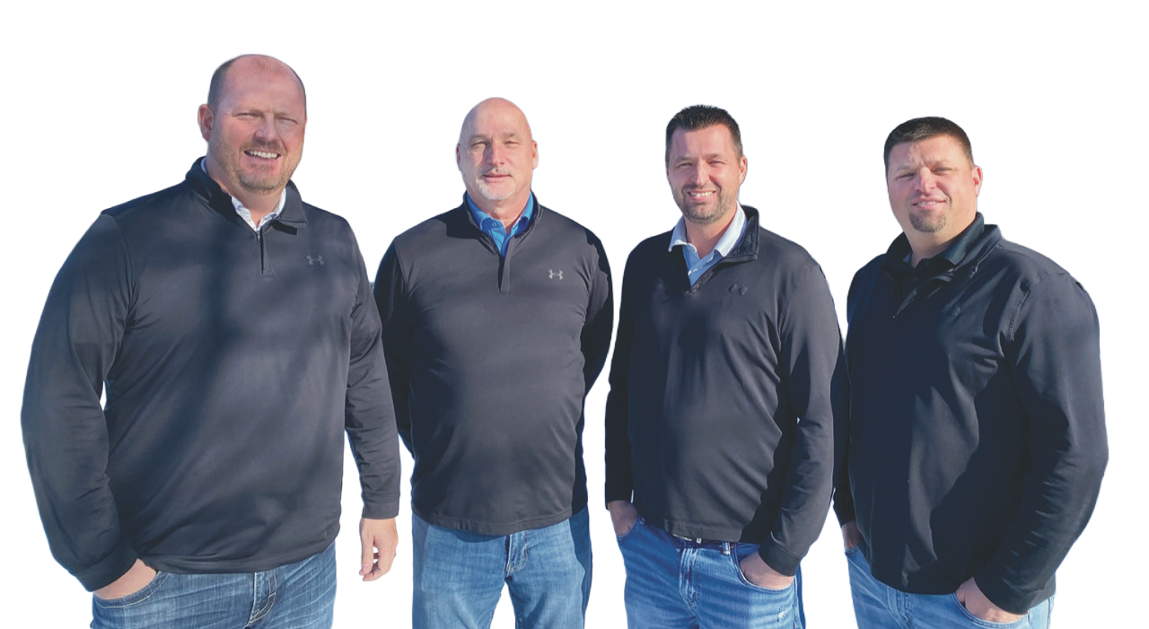 Tanner Thompson, Scott Harklau, Dustin Harklau, Ben Harklau