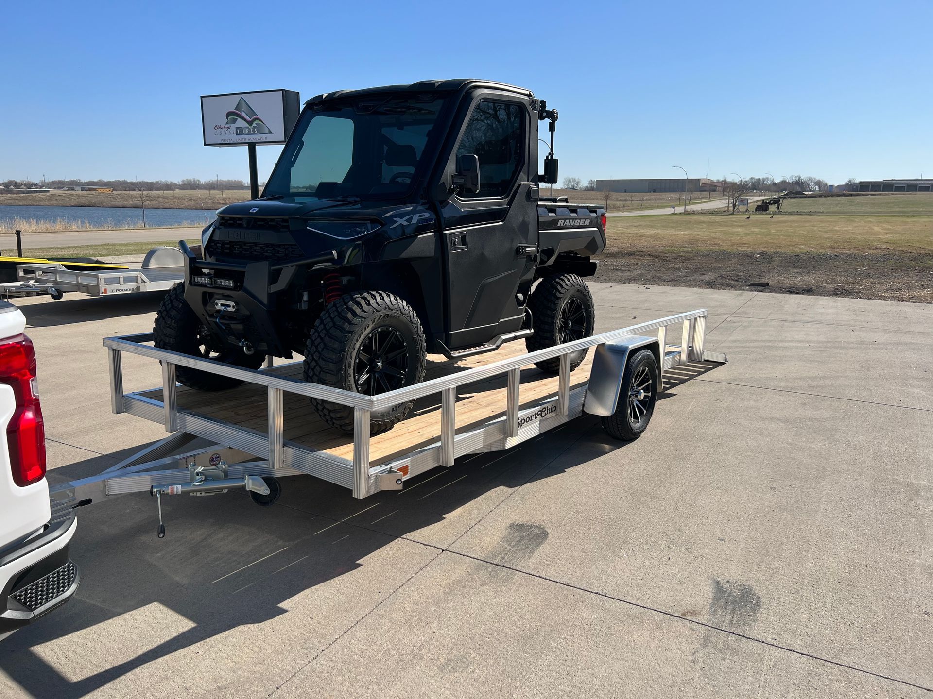 sport haven trailer with atv