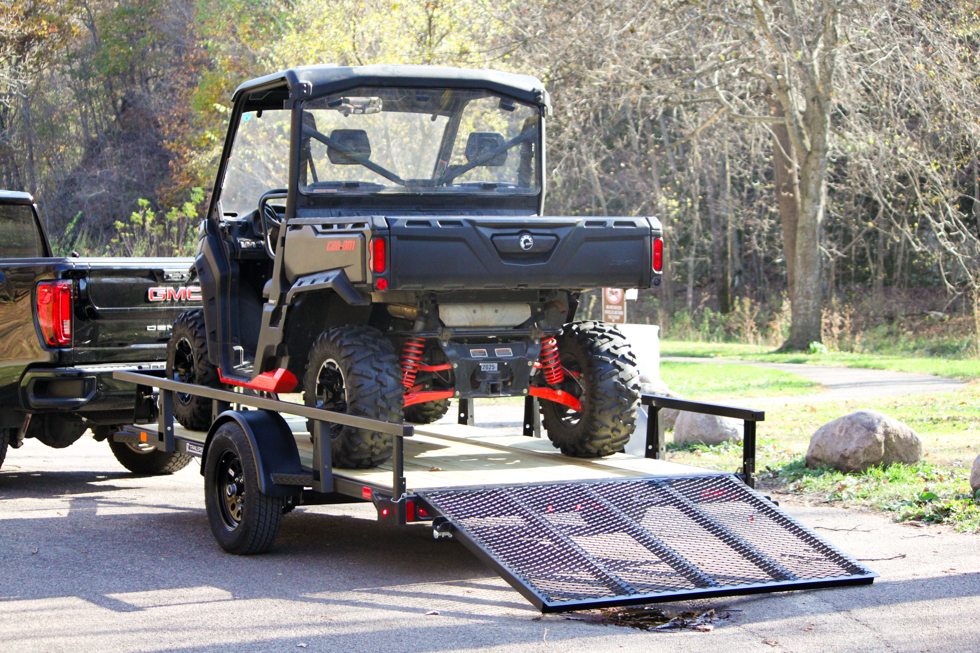 htc trailers steel utility trailer