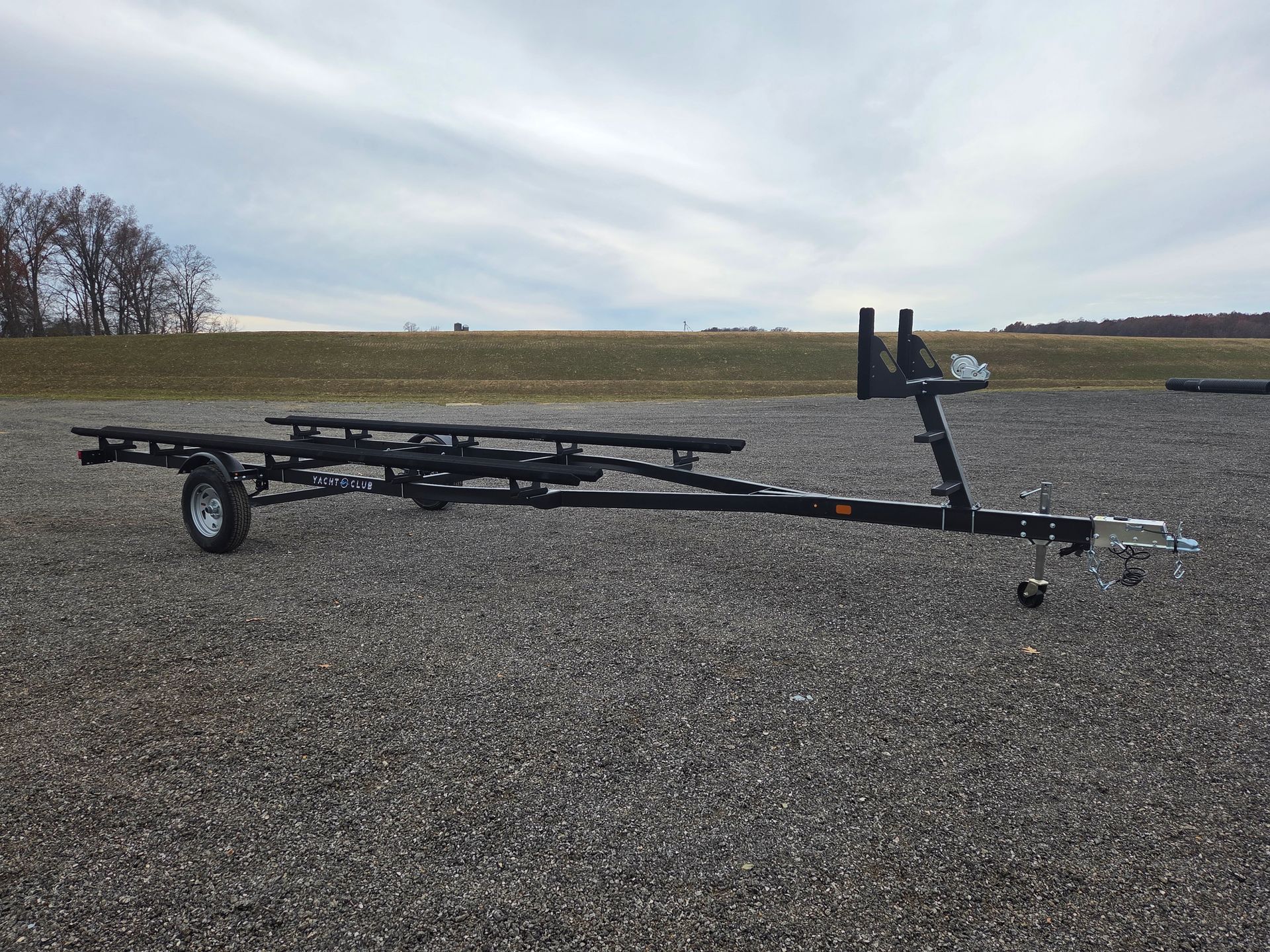 Yacht Club Pontoon Trailer Steel Painted